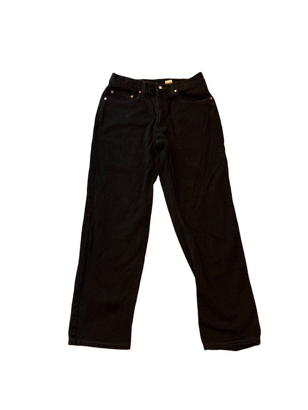 Vintage 2002 Levi’s 550 Black Jeans men’s 33x30 relaxed fit Tapered Cotton, Y2K